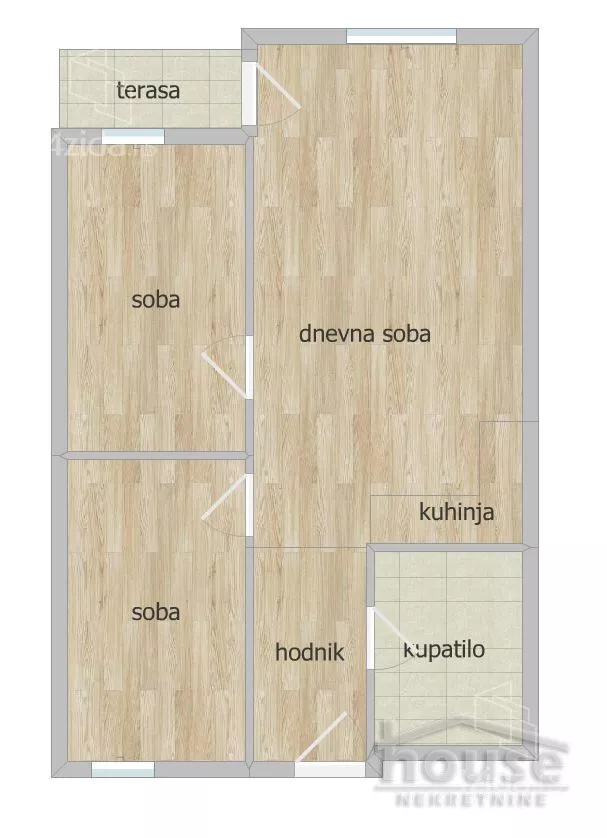 Trosoban stan | 4zida