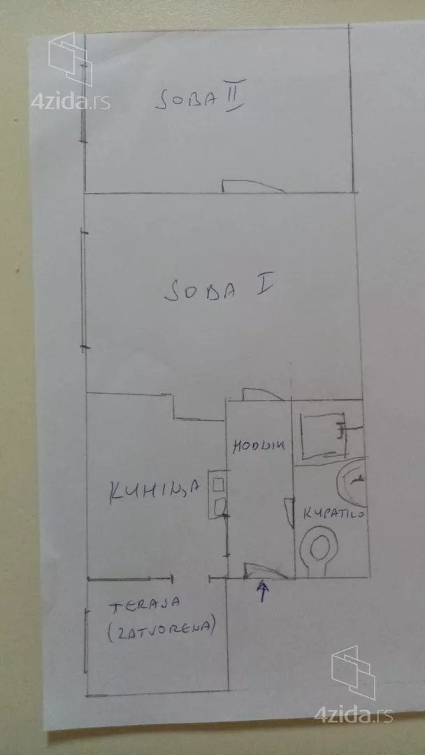 Dvosoban stan | 4zida