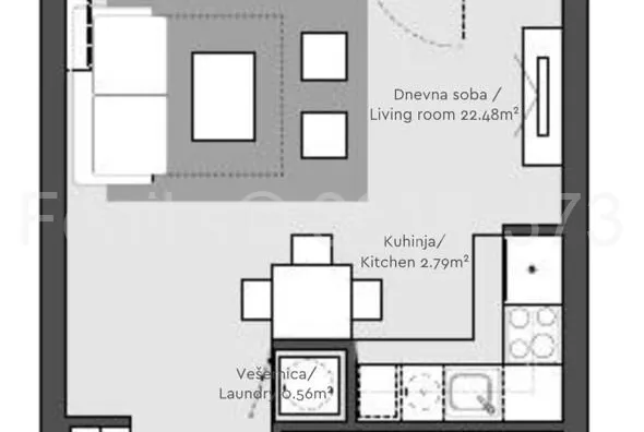 Jednosoban stan | 4zida