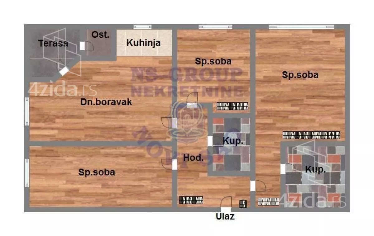 Četvorosoban stan | 4zida