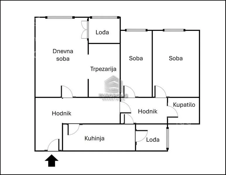 Dvoiposoban stan | 4zida