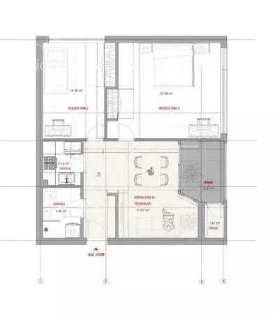 Trosoban stan | 4zida