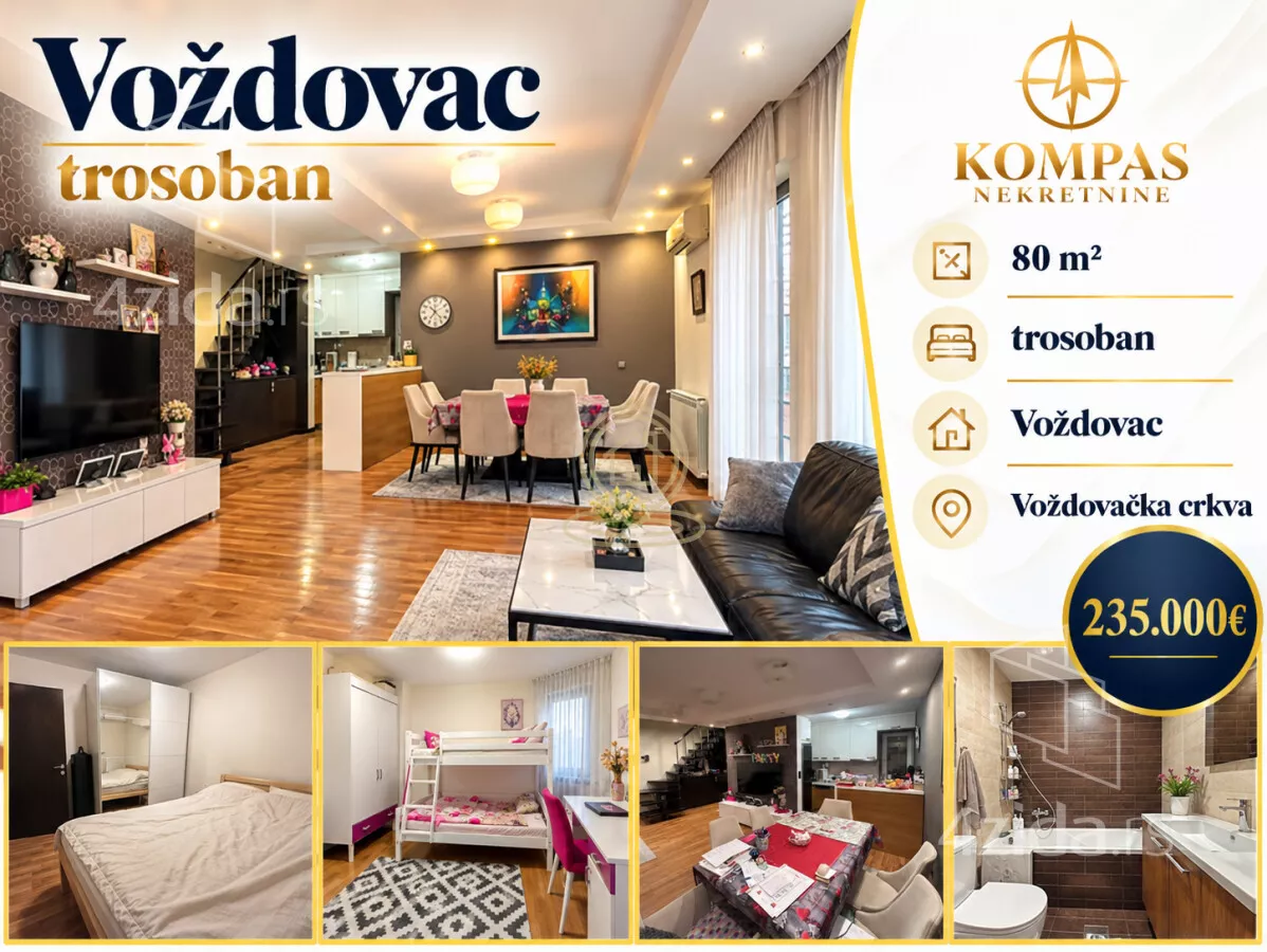 Trosoban stan | 4zida