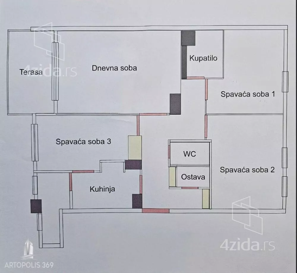 Četvorosoban stan | 4zida