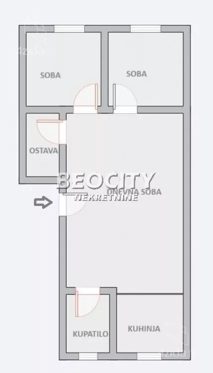 Trosoban stan | 4zida