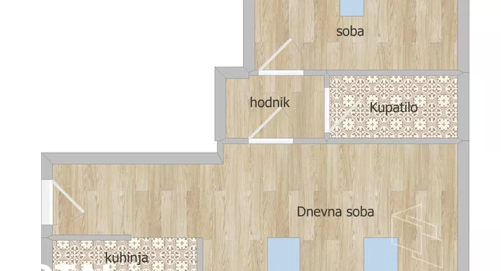 Dvosoban stan | 4zida