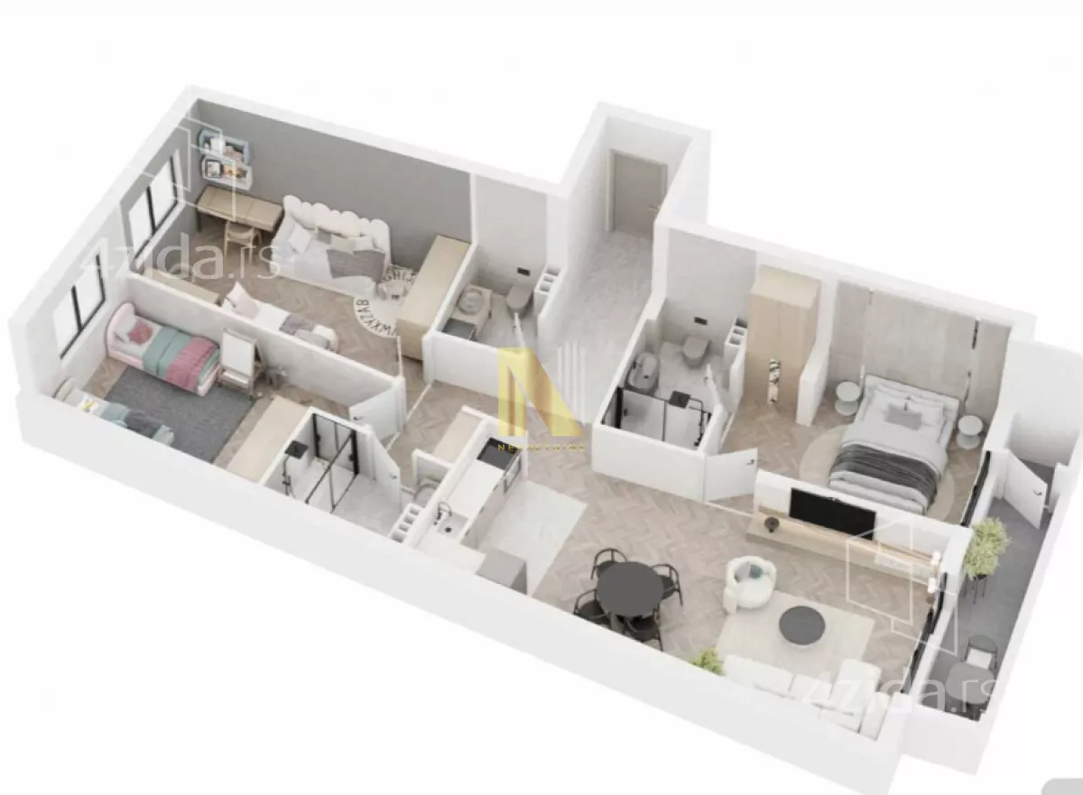 Četvorosoban stan | 4zida