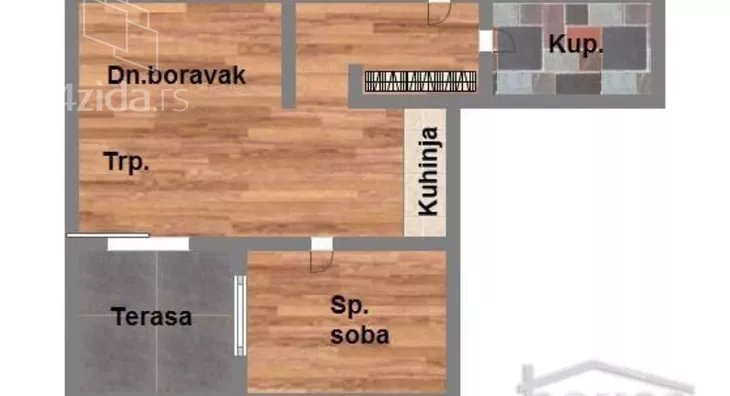 Dvoiposoban stan | 4zida