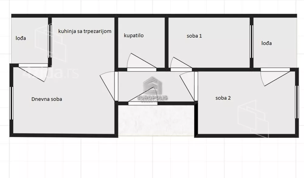 Dvosoban stan | 4zida