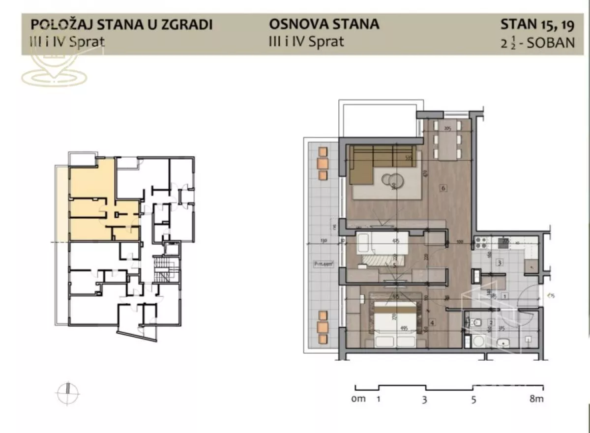 Dvoiposoban stan | 4zida