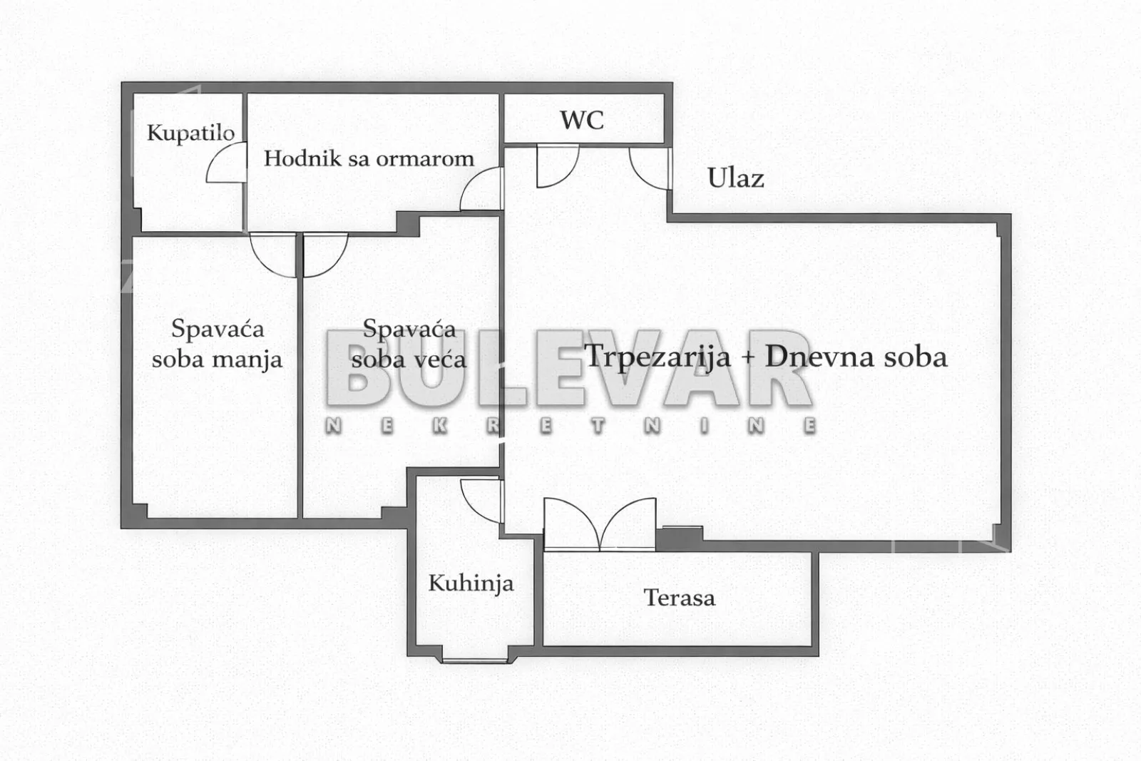 Trosoban stan | 4zida