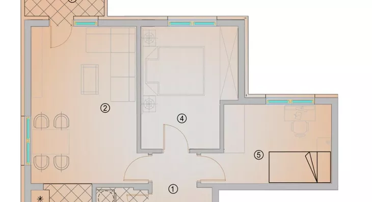 Jednoiposoban stan | 4zida