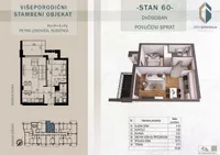Dvosoban stan | 4zida