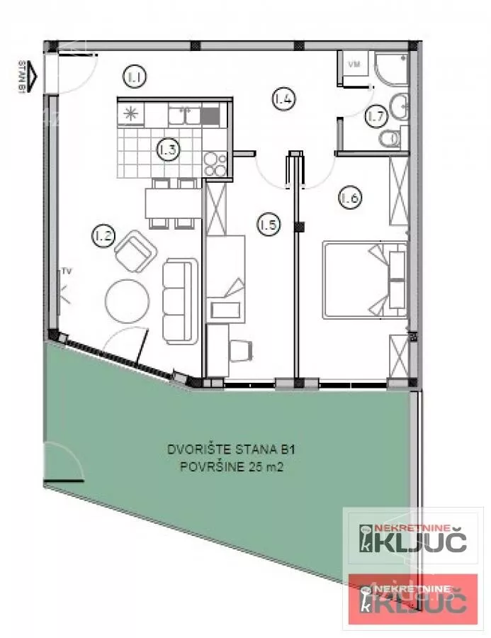 Trosoban stan | 4zida