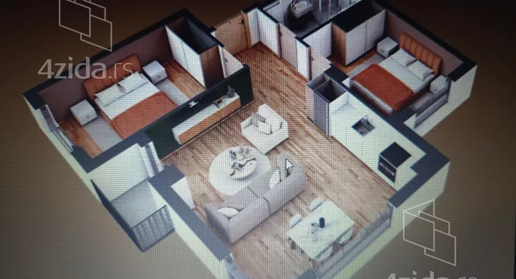 Dvosoban stan | 4zida