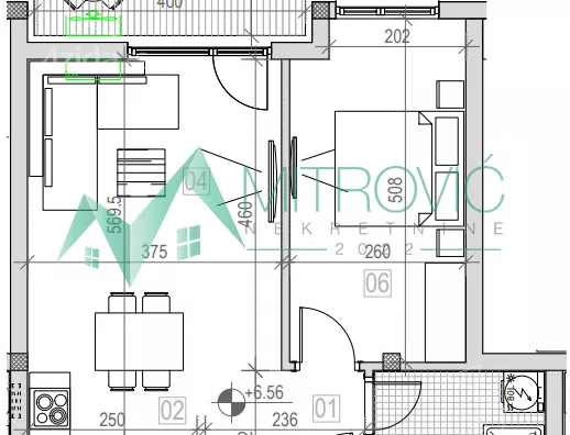 Dvosoban stan | 4zida