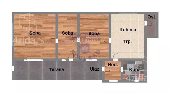 1-etažna kuća | 4zida