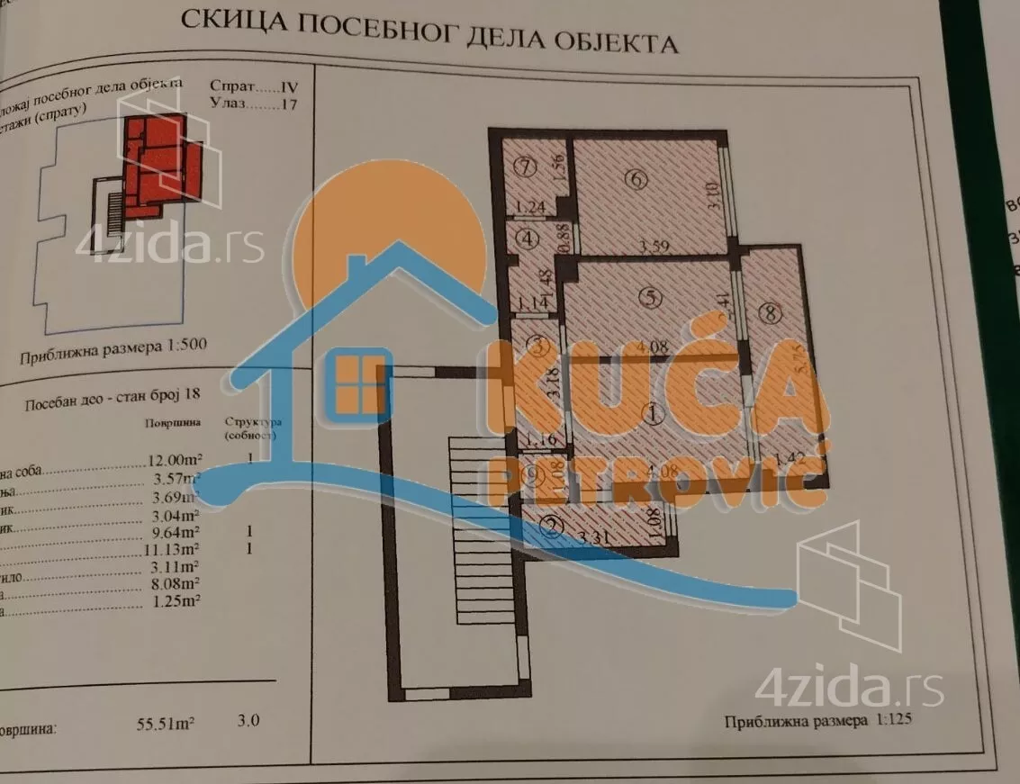 Dvoiposoban stan | 4zida
