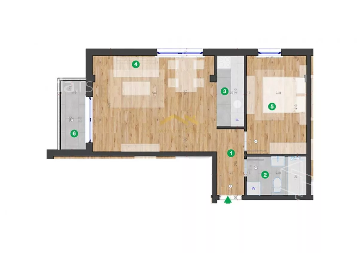 Dvosoban stan | 4zida