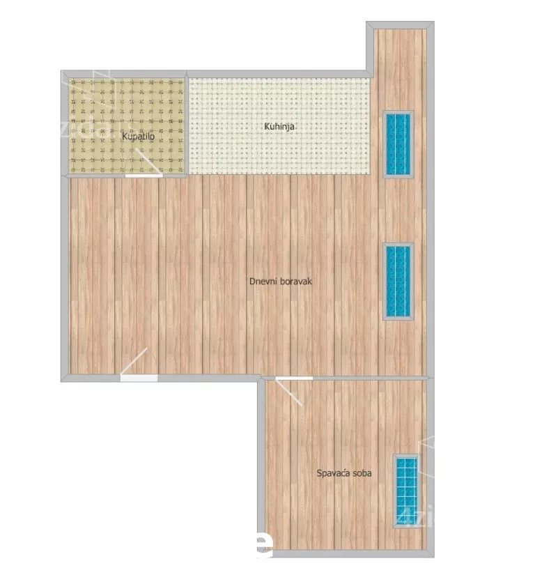 Jednoiposoban stan | 4zida