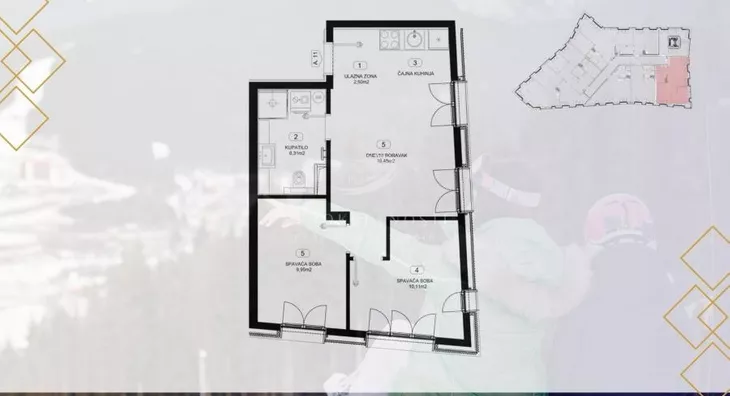 Dvoiposoban stan | 4zida