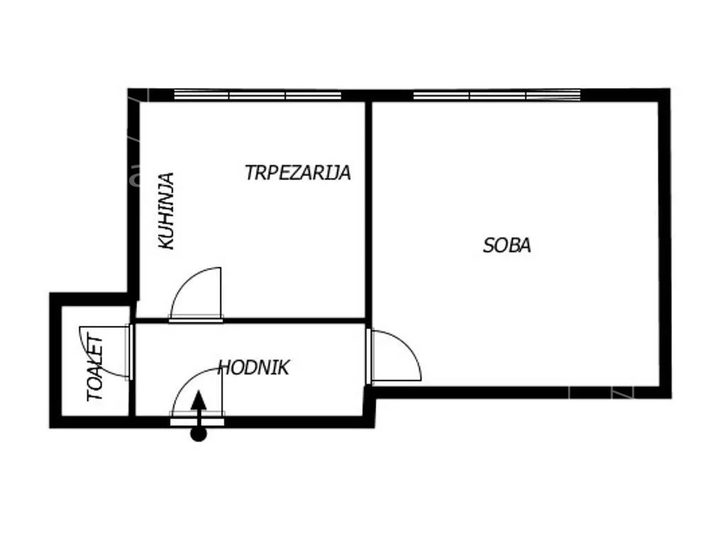 Jednosoban stan | 4zida