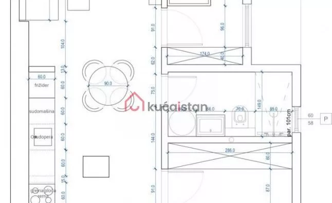Trosoban stan | 4zida