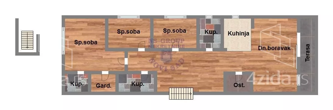 Četvorosoban stan | 4zida