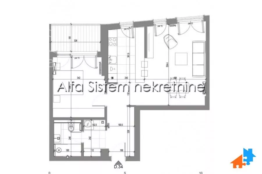 Dvosoban stan | 4zida