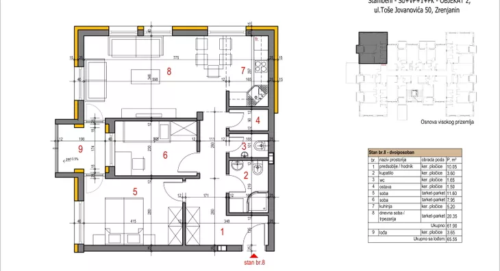 Dvoiposoban stan | 4zida