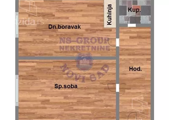 Dvosoban stan | 4zida
