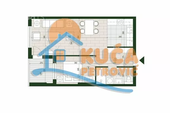 Dvosoban stan | 4zida