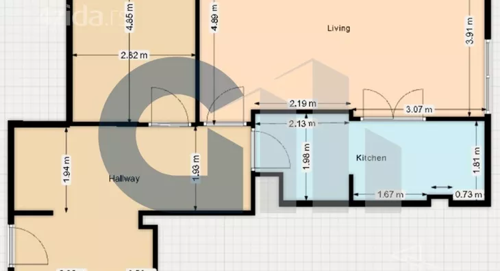 Dvosoban stan | 4zida