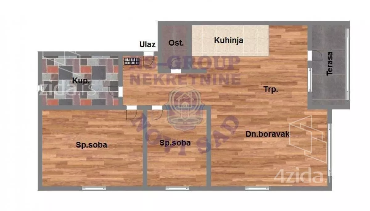 Dvoiposoban stan | 4zida