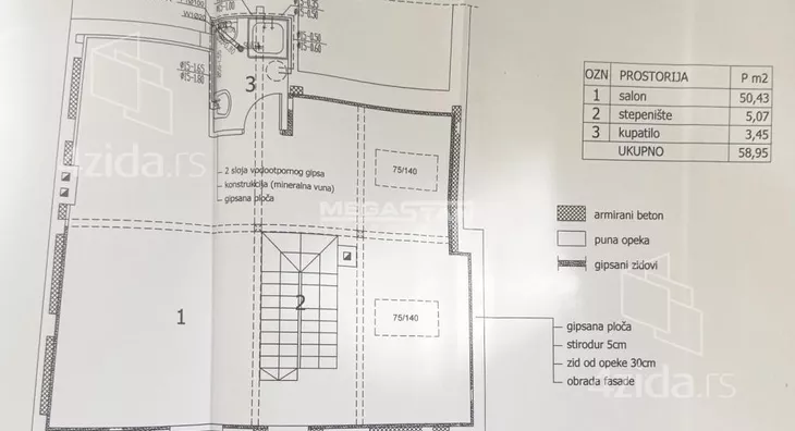 Petoiposoban stan | 4zida