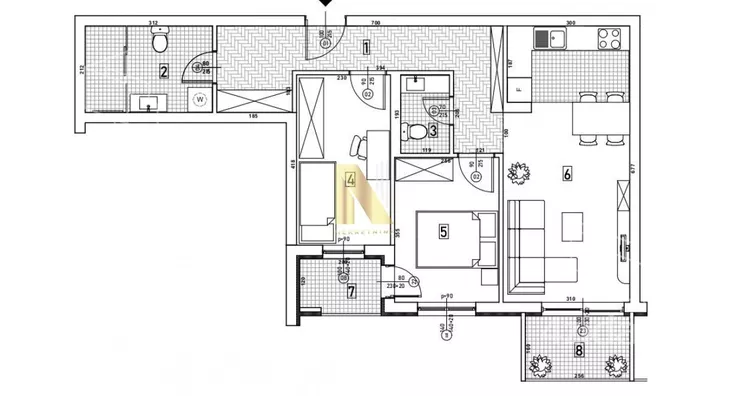 Trosoban stan | 4zida