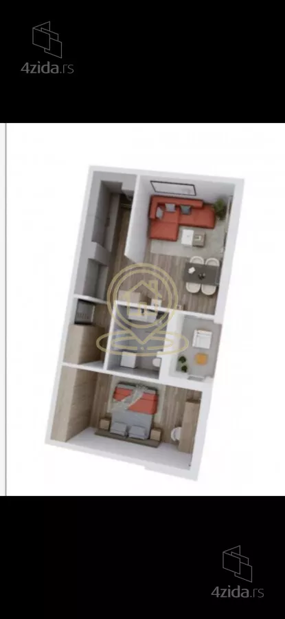 Dvosoban stan | 4zida