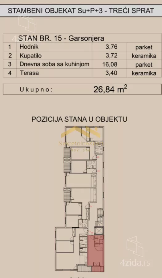 Garsonjera | 4zida