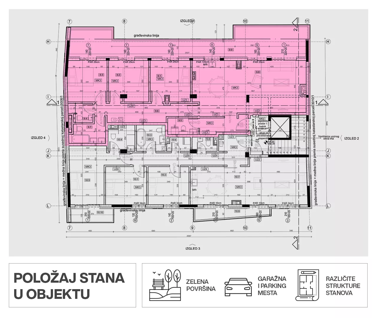Troiposoban stan | 4zida