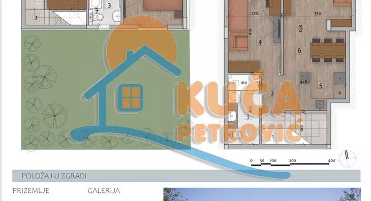 Trosoban stan | 4zida