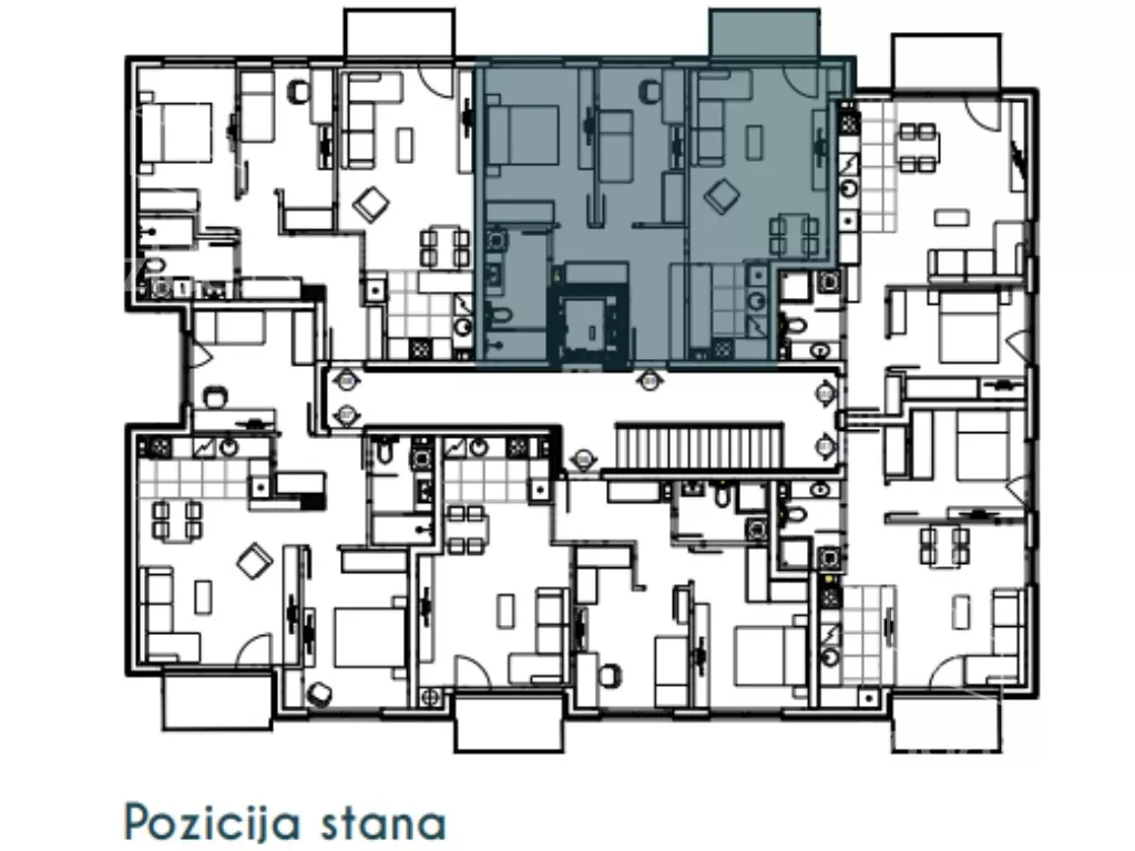 Trosoban stan | 4zida