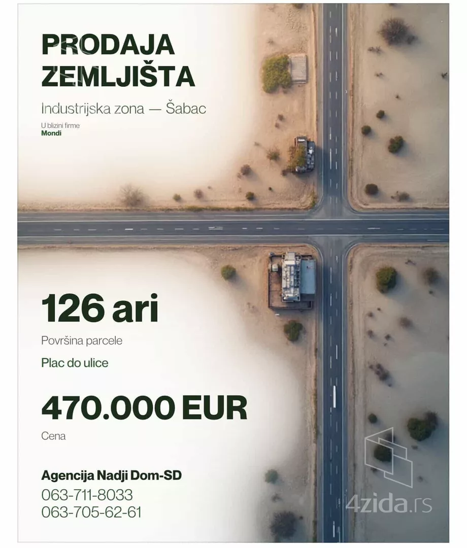 Industrijsko zemljište | 4zida