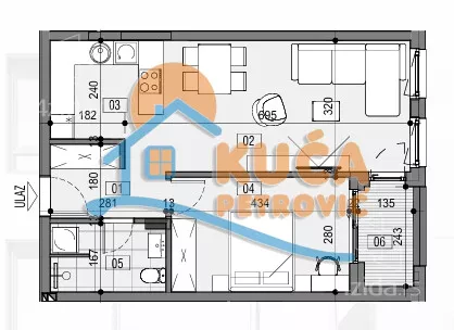 Dvosoban stan | 4zida