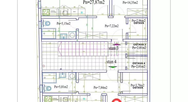 Jednoiposoban stan | 4zida
