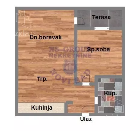 Dvosoban stan | 4zida