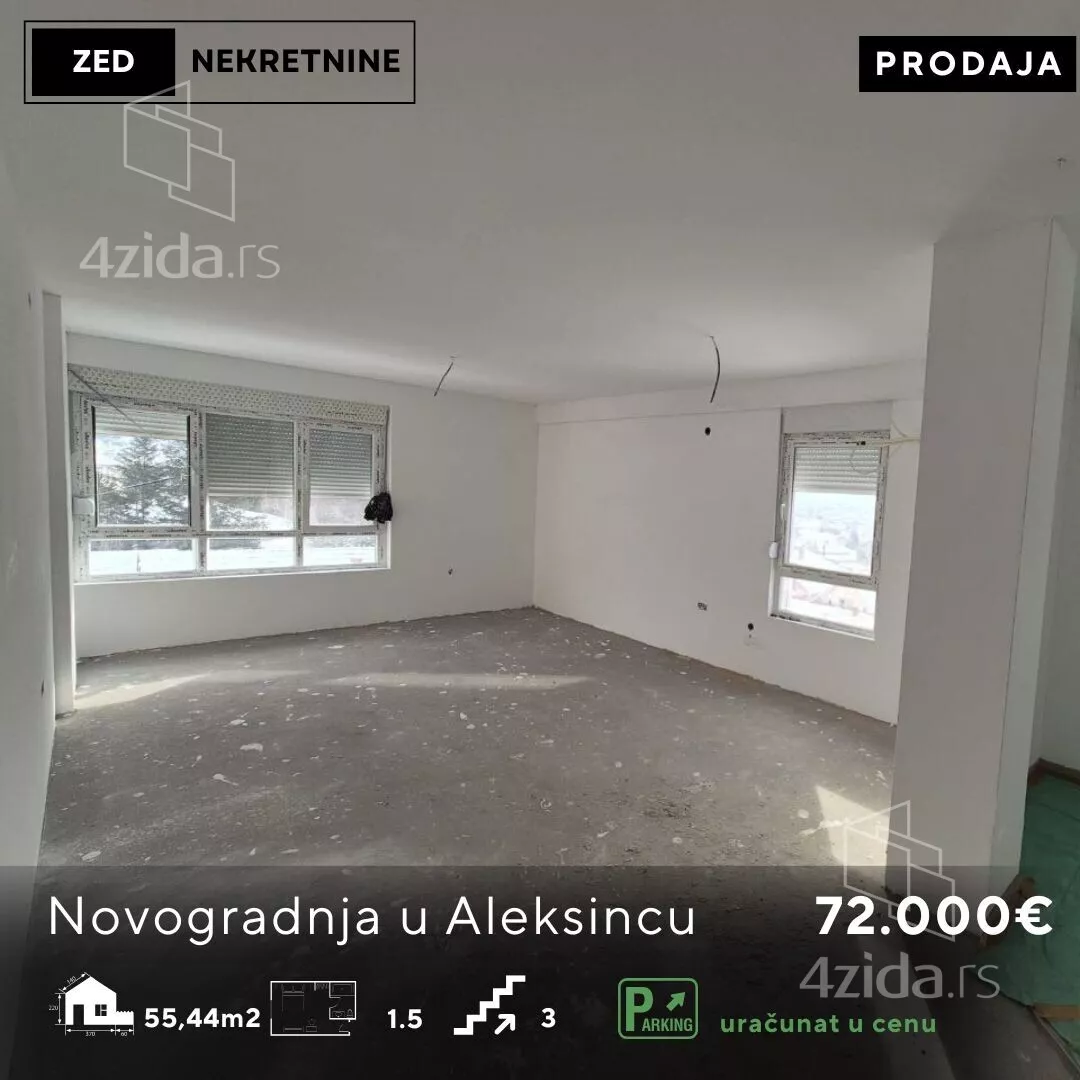 Jednosoban stan | 4zida