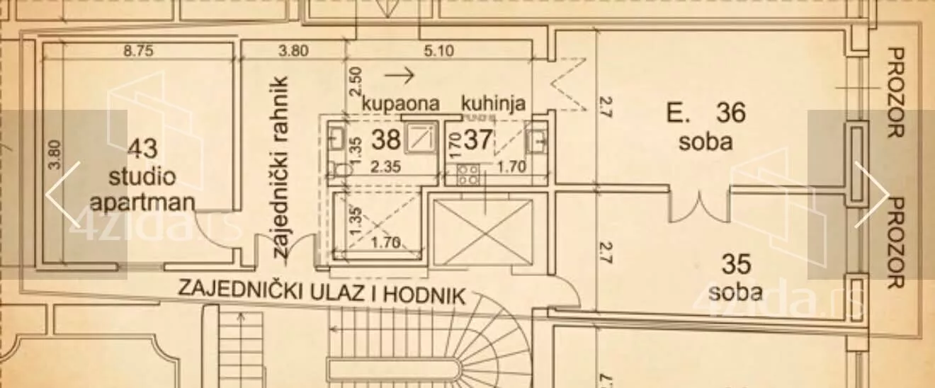 Dvosoban stan | 4zida