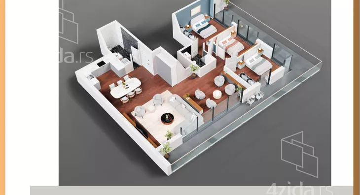 Četvorosoban stan | 4zida