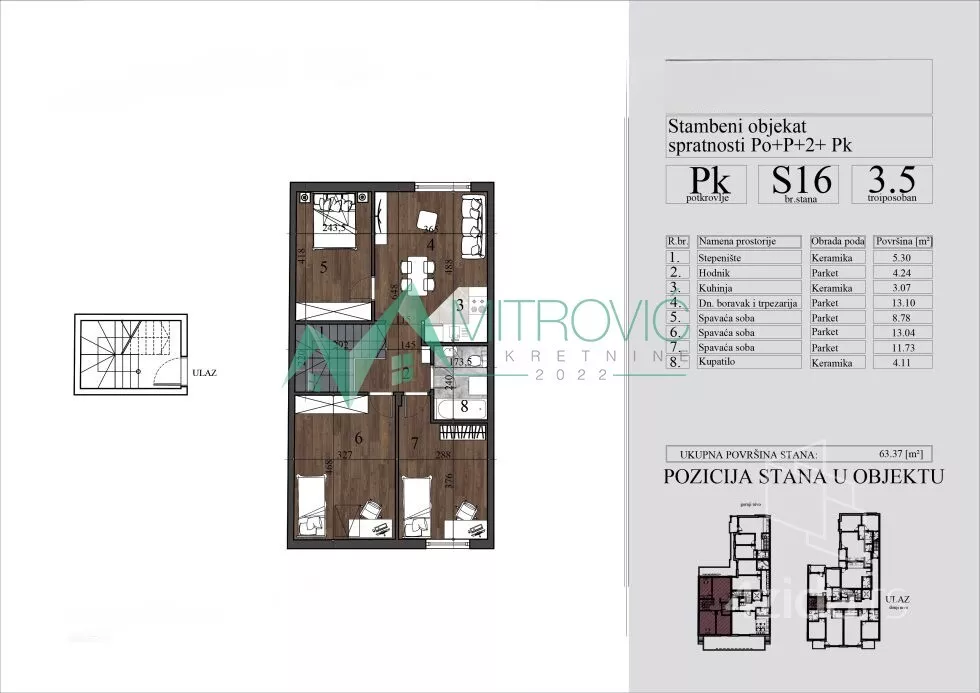Troiposoban stan | 4zida