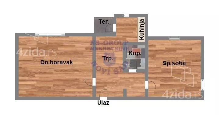 Dvosoban stan | 4zida